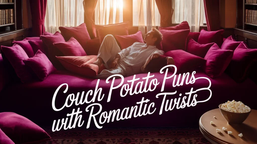 Couch Potato Puns With Romantic Twists