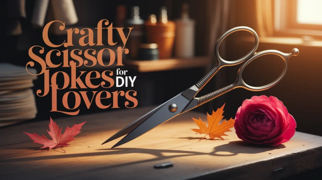 Crafty Scissor Jokes for DIY Lovers