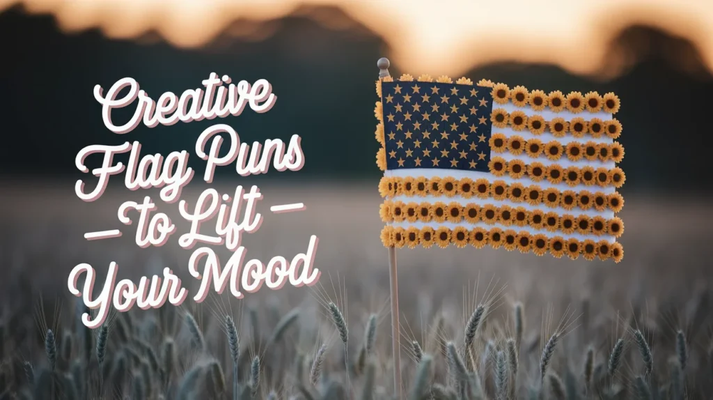 Creative Flag Puns to Lift Your Mood