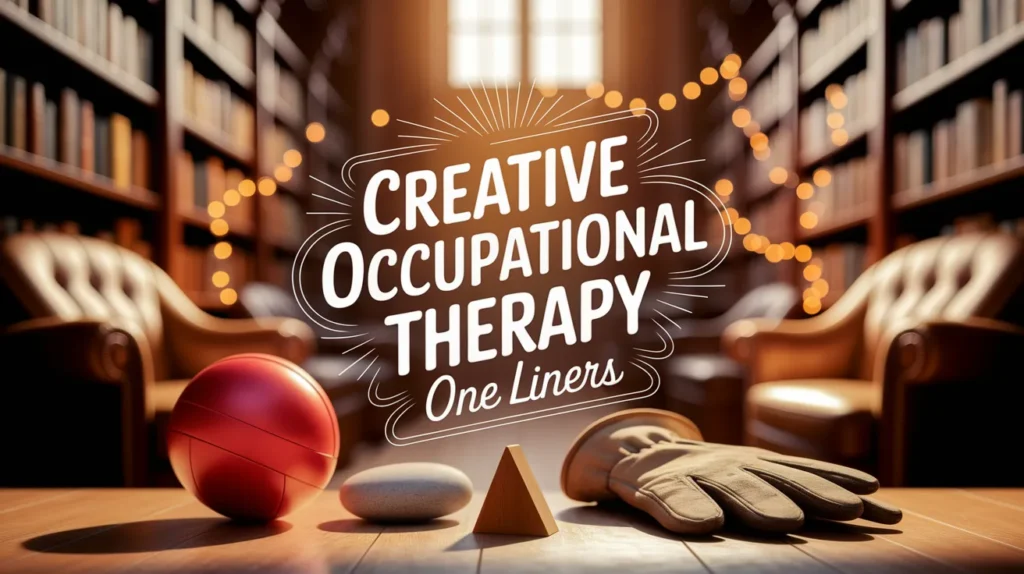 Creative Occupational Therapy One Liners