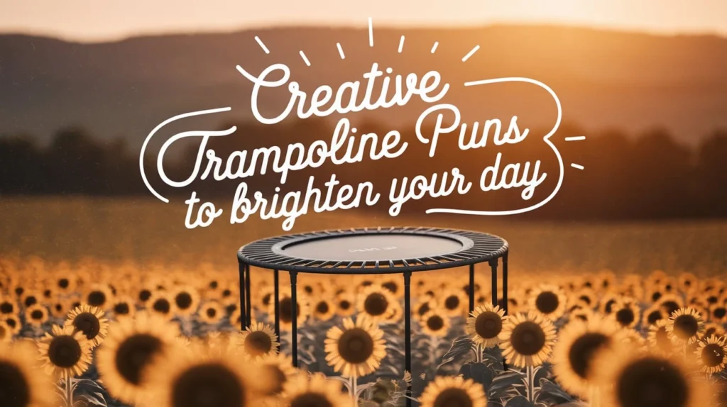 Creative Trampoline Puns to Brighten Your Day