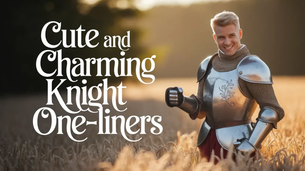 Cute and Charming Knight One-Liners