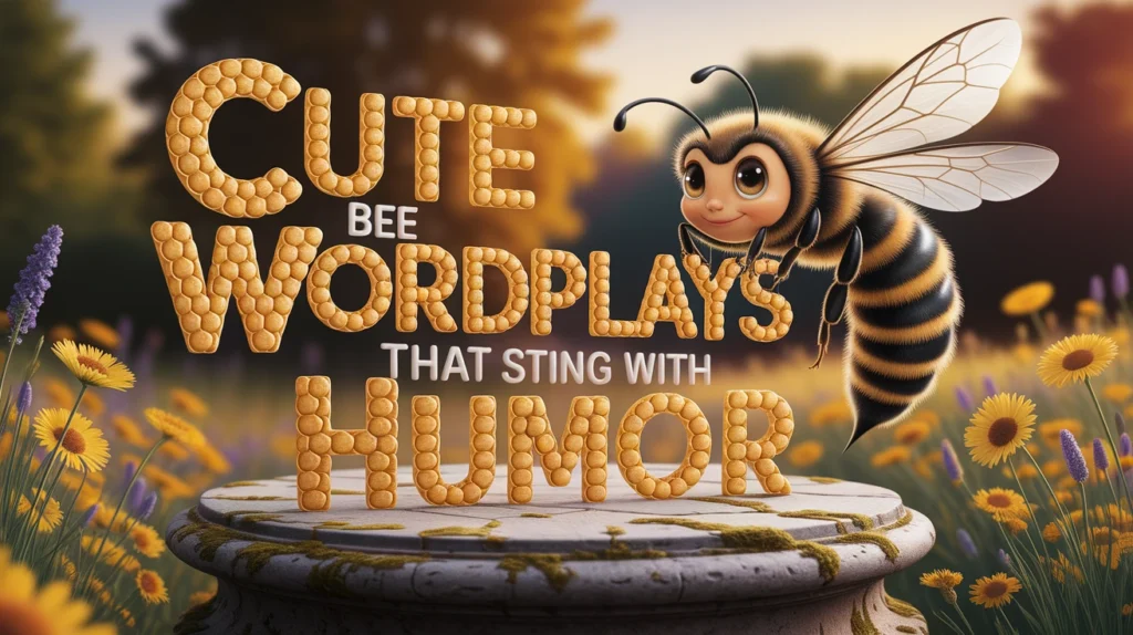 Cute Bee Wordplays That Sting With Humor