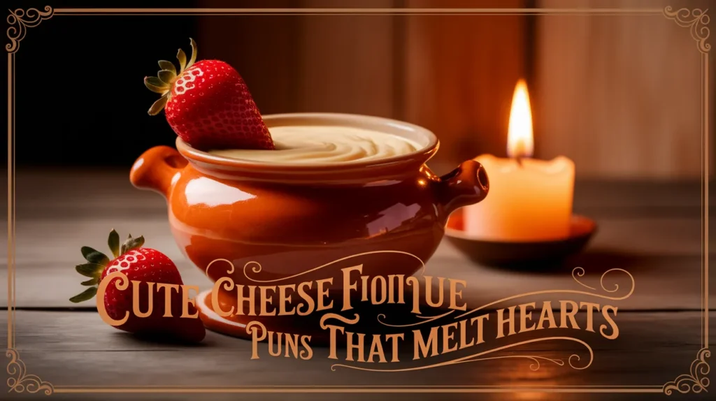 Cute Cheese Fondue Puns That Melt Hearts