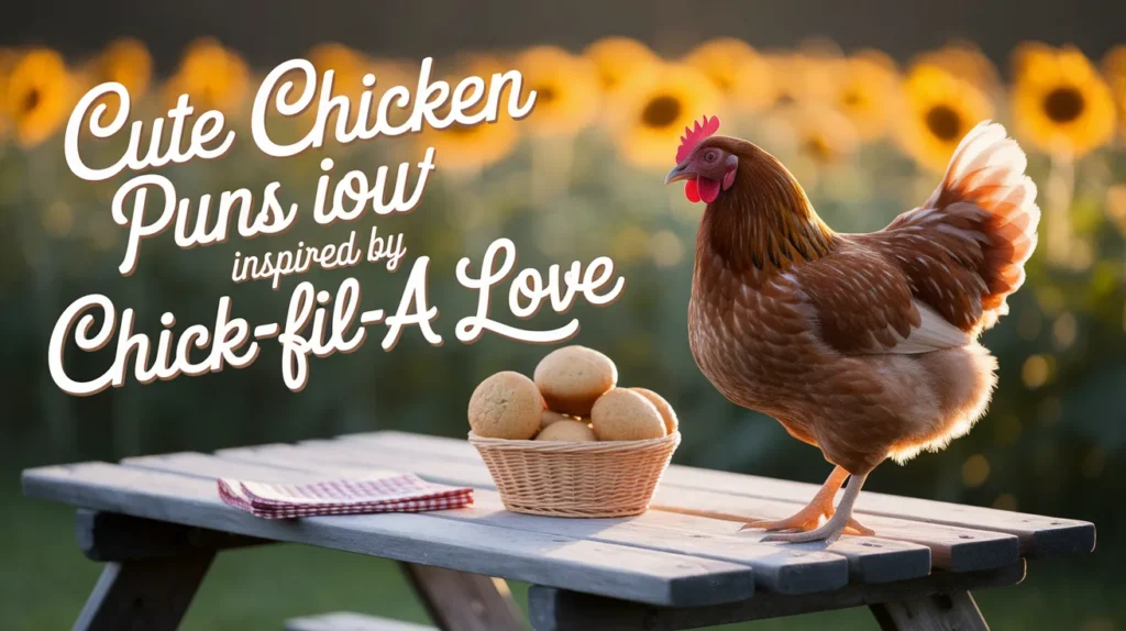 Cute Chicken Puns Inspired by Chick-fil-A Love