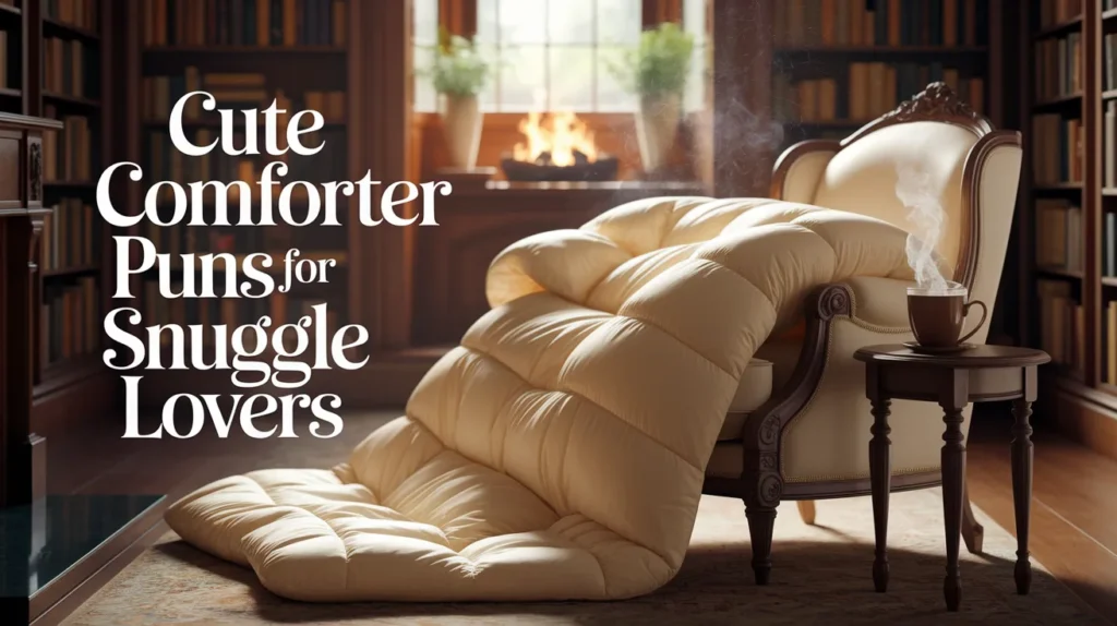 Cute Comforter Puns for Snuggle Lovers