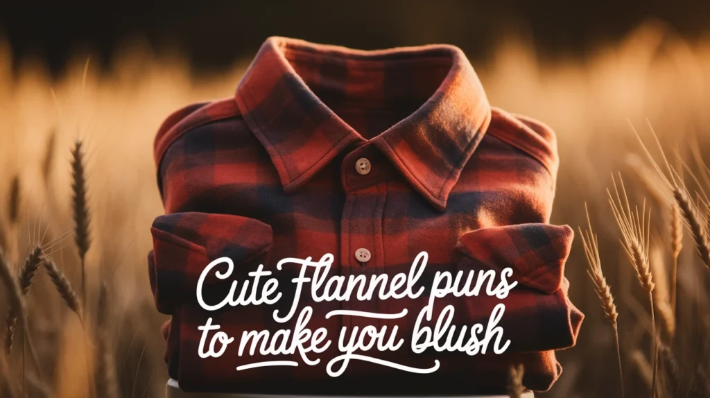 Cute Flannel Puns to Make You Blush