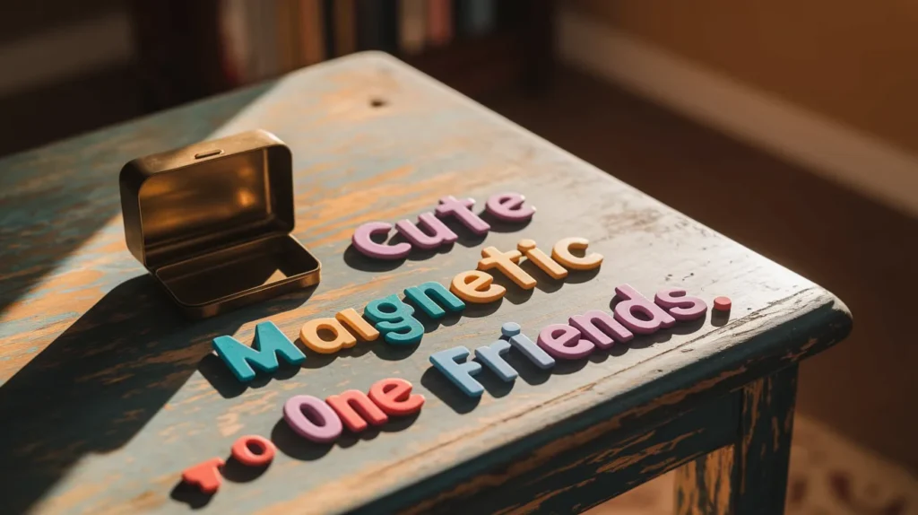 Cute Magnetic One Liners to Share with Friends
