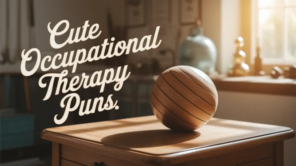 Cute Occupational Therapy Puns
