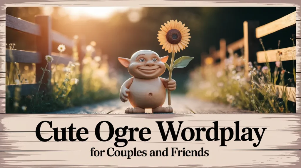 Cute Ogre Wordplay for Couples and Friends