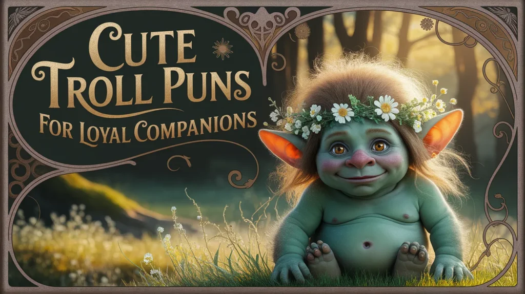 Cute Troll Puns for Loyal Companions