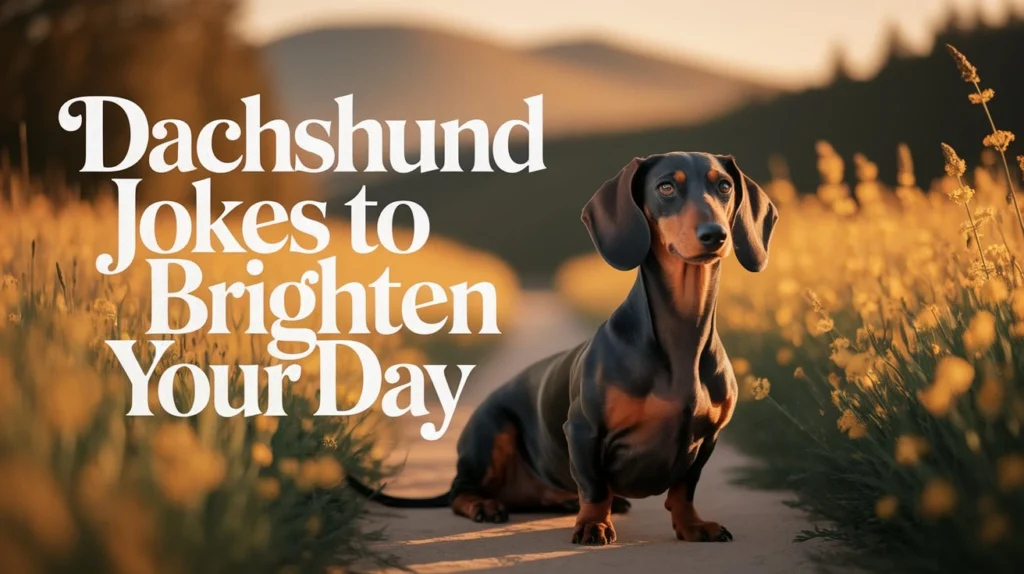 Dachshund Jokes to Brighten Your Day