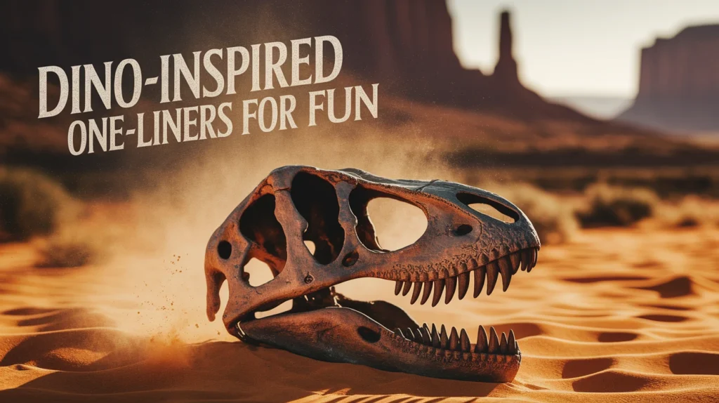 Dino-Inspired One-Liners for Fun