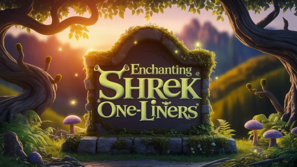 Enchanting Shrek One-Liners