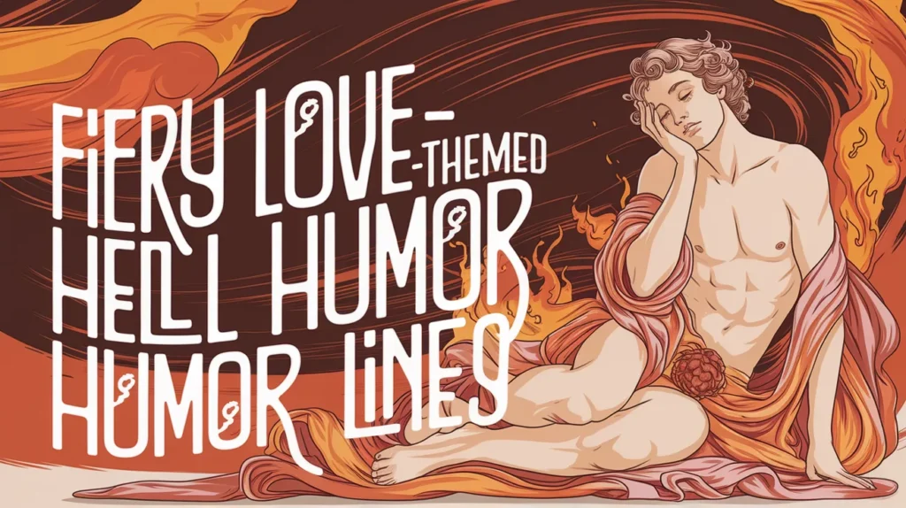 Fiery Love-Themed Hell Humor Lines