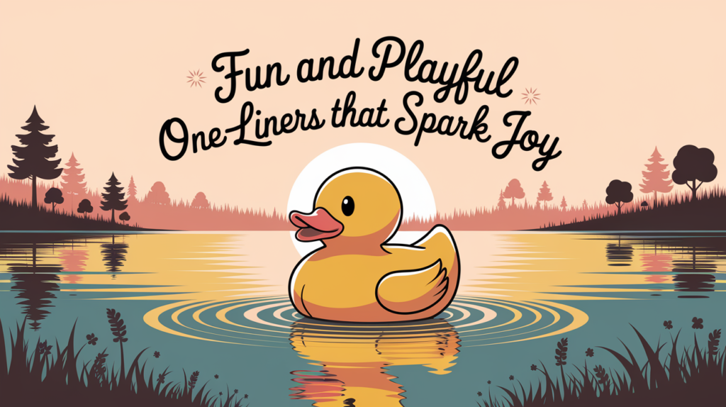 Fun and Playful One-Liners That Spark Joy