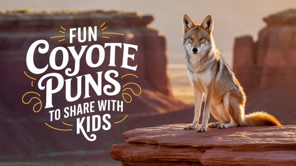 Fun Coyote Puns to Share With Kids