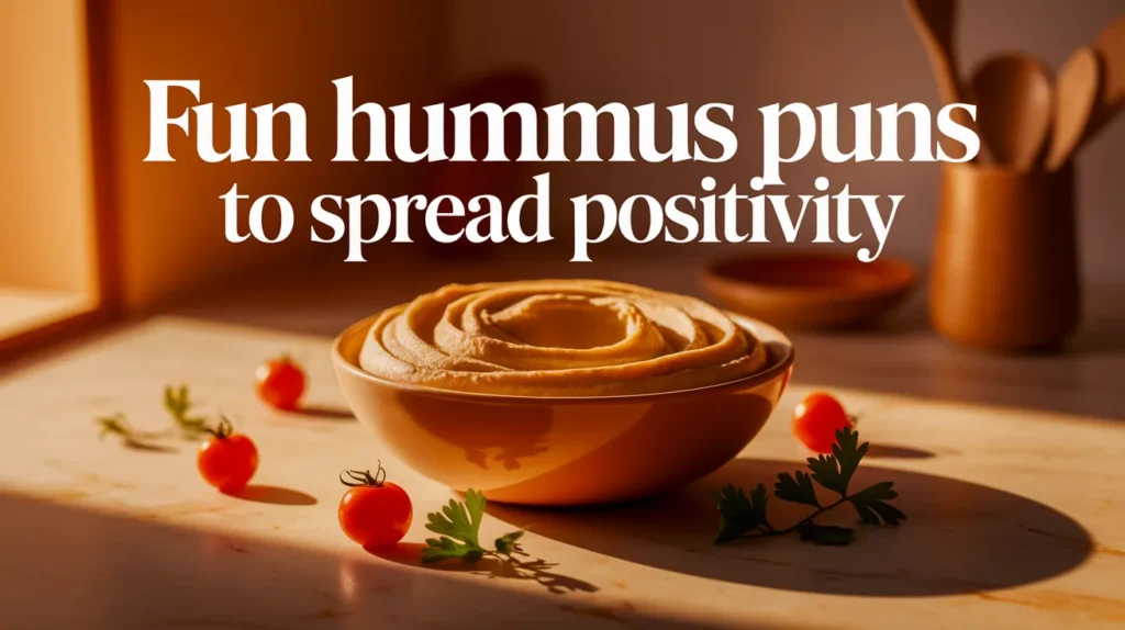 Fun Hummus Puns to Spread Positivity