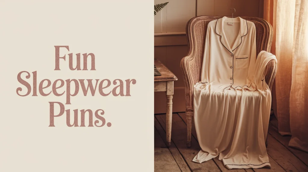 Fun Sleepwear Puns