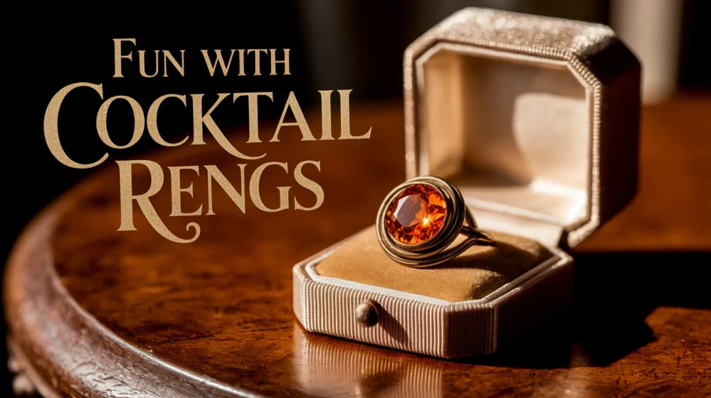 Fun with Cocktail Rings