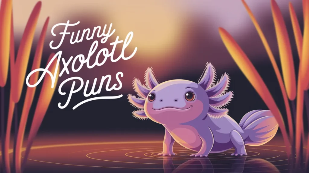 Funny Axolotl Puns