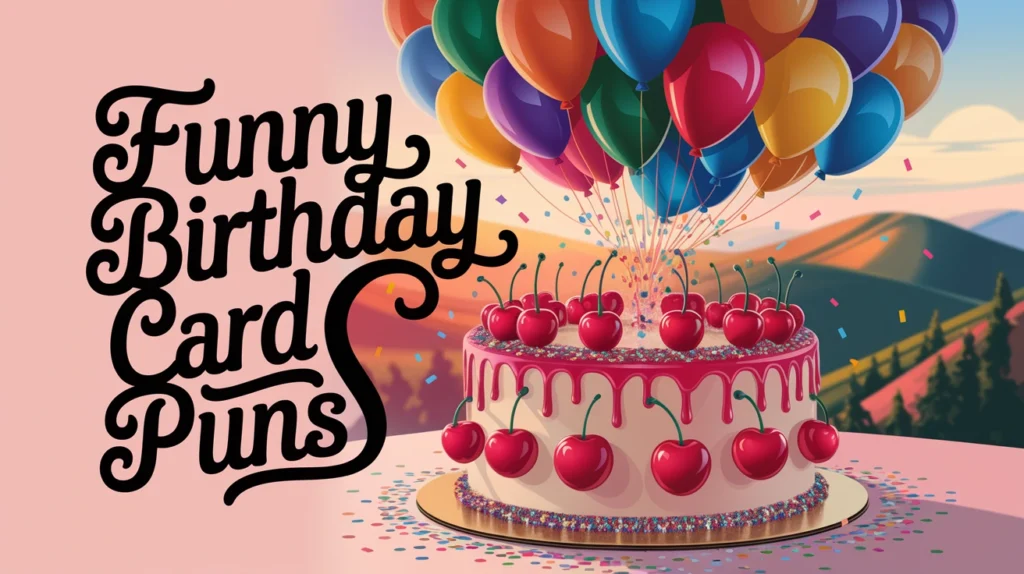 Funny Birthday Card Puns