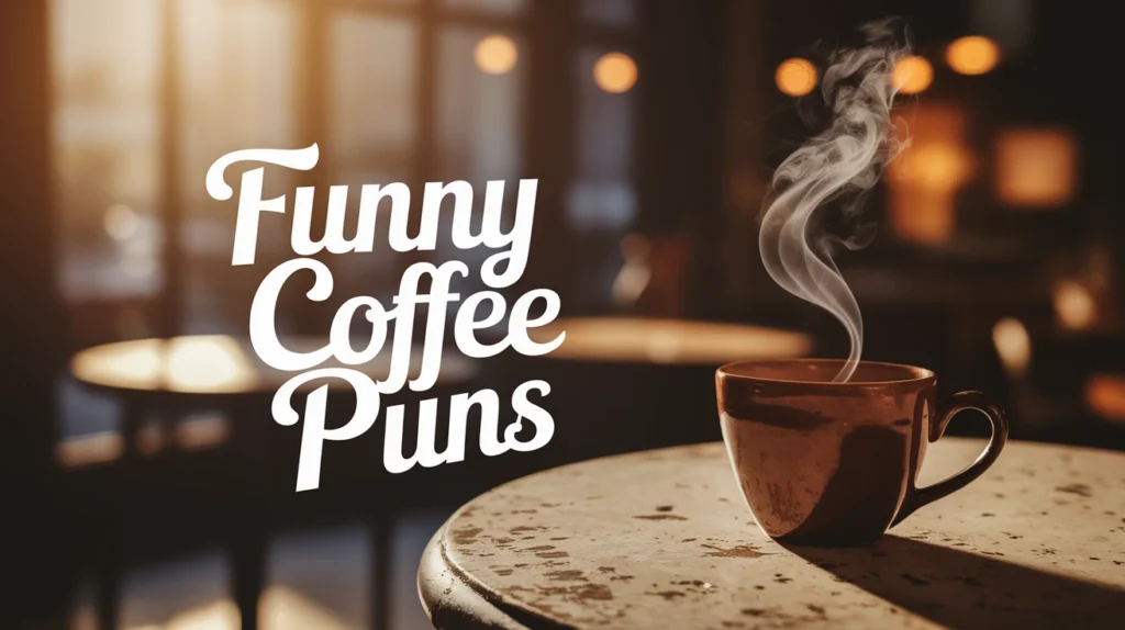 Funny Coffee Puns