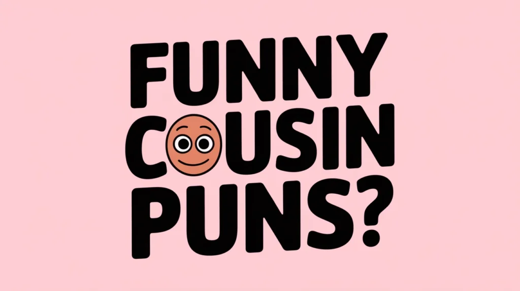 Funny Cousin Puns
