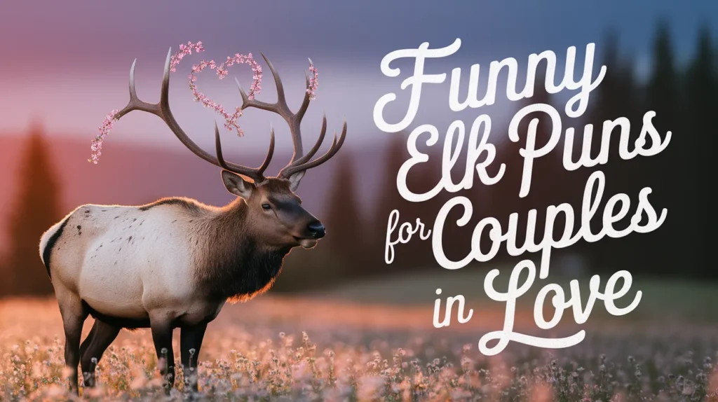 Funny Elk Puns for Couples in Love