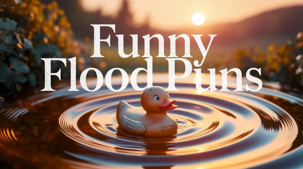 Funny Flood Puns