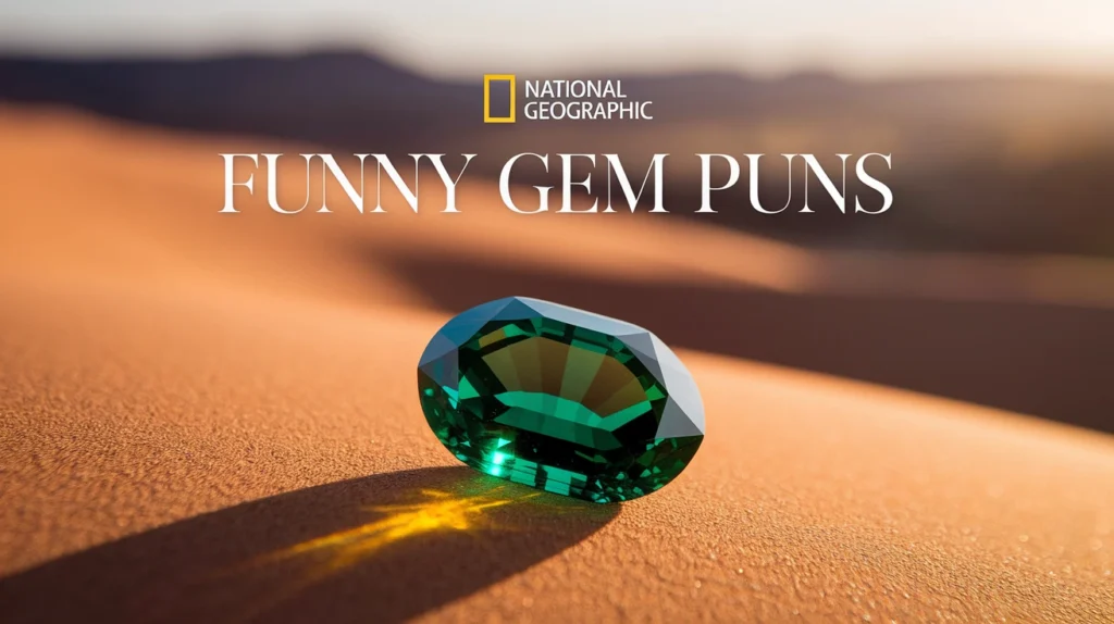 Funny Gem Puns