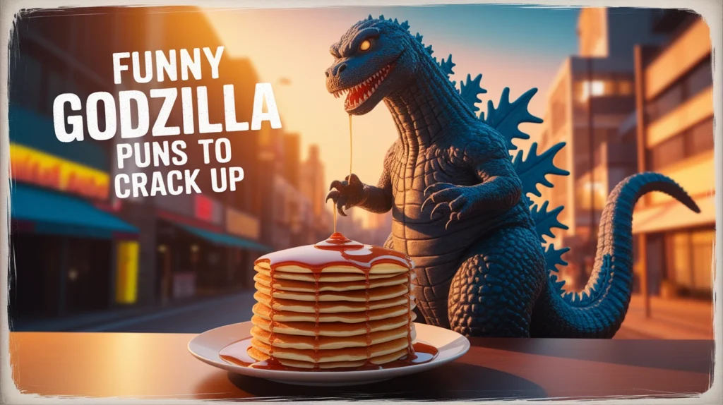 Funny Godzilla Puns to Crack Up