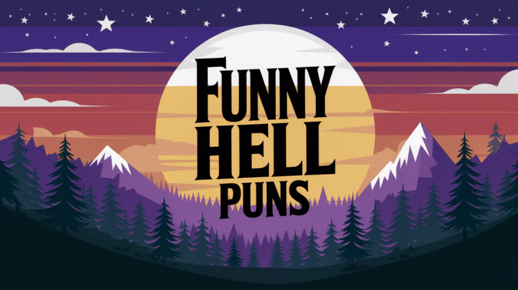 Funny Hell Puns Jokes