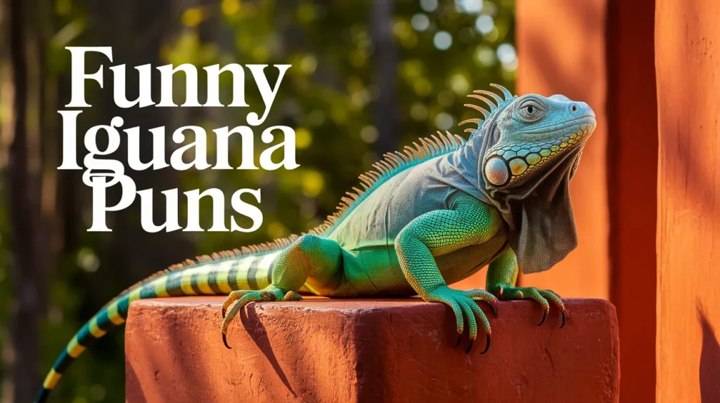 Funny Iguana Puns