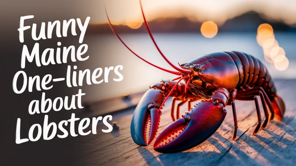 Funny Maine One-Liners About Lobsters