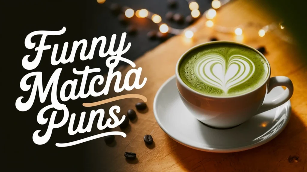 Funny Matcha Puns