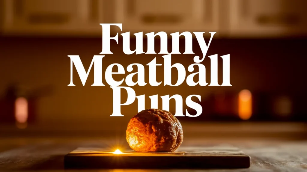 Funny Meatball Puns