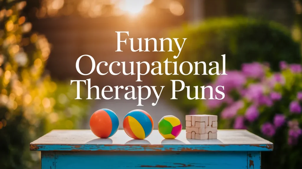 Funny Occupational Therapy Puns