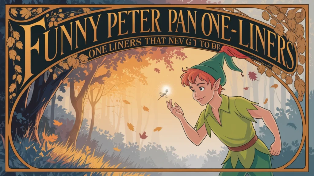 Funny Peter Pan One-Liners That Never Get Old