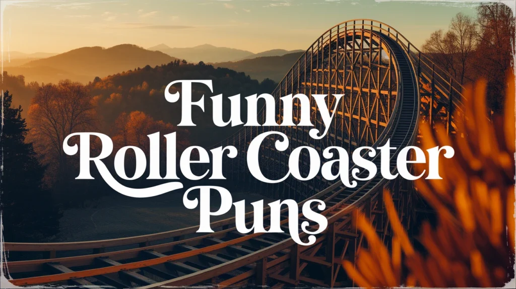 Funny Roller Coaster Puns