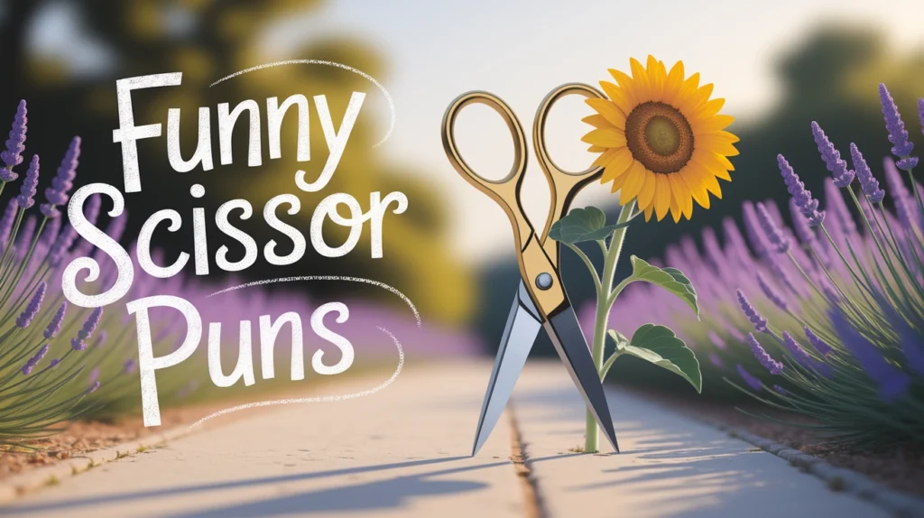 Funny Scissor Puns