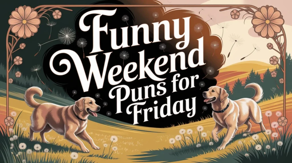 Funny Weekend Puns for Friday