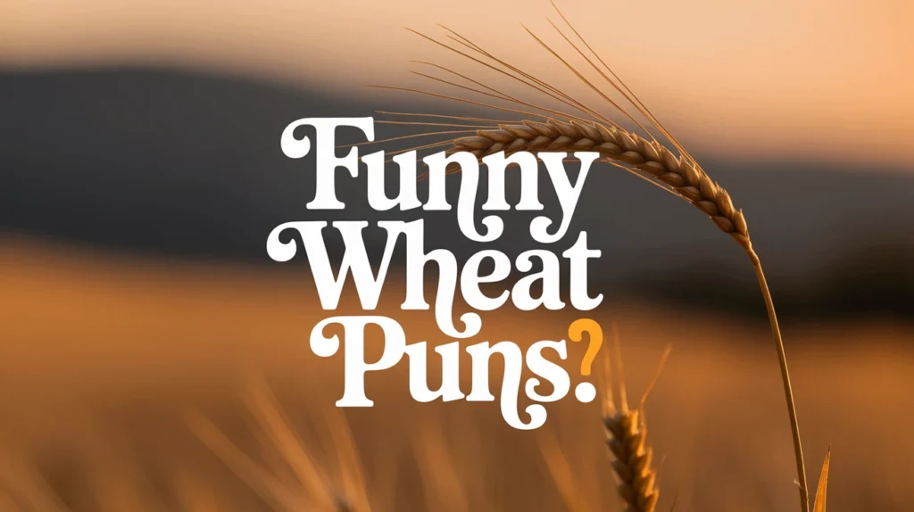Funny Wheat Puns