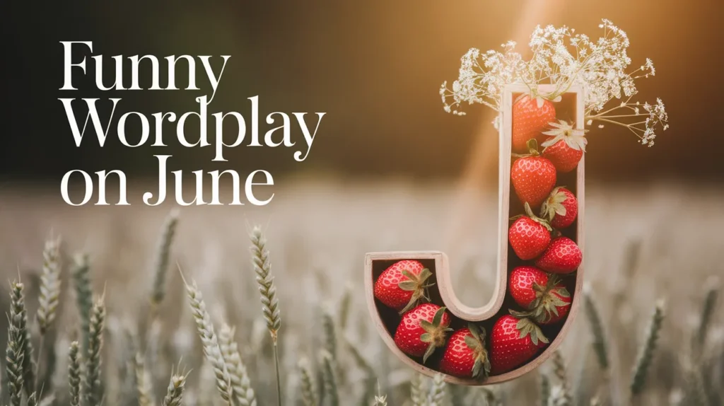 Funny Wordplay on June