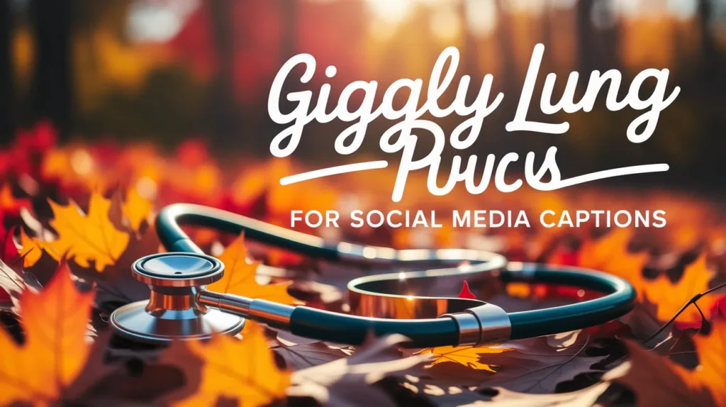 Giggly Lung Puns for Social Media Captions