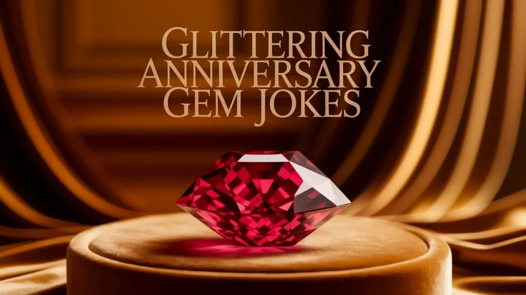 Glittering Anniversary Gem Jokes