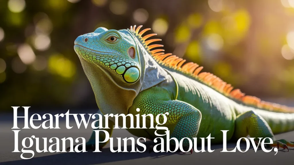 Heartwarming Iguana Puns About Love