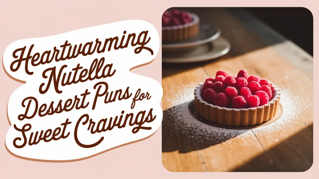 Heartwarming Nutella Dessert Puns for Sweet Cravings