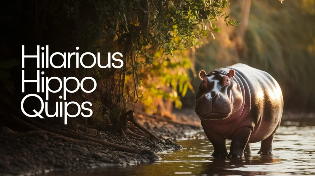 Hilarious Hippo Quips