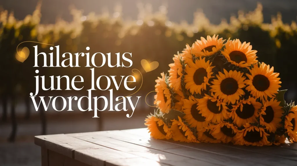 Hilarious June Love Wordplay
